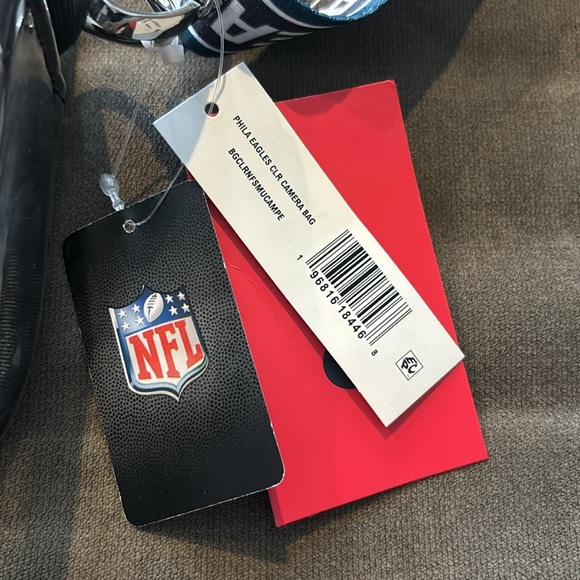 Philadelphia Eagles crossbody clear bag and wallet - Picture 2 of 2